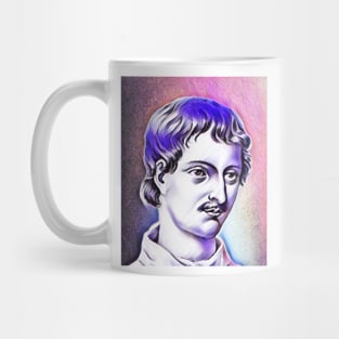 Giordano Bruno Pink Portrait | Giordano Bruno Artwork 7 Mug